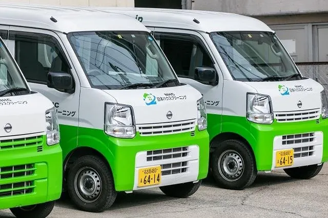 日本ハウスクリーニングの車両